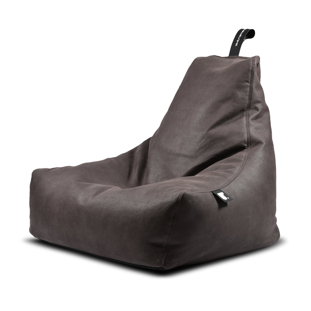 Extreme Lounging B-bag Mighty-B Luxury zitzak in de kleur leigrijs